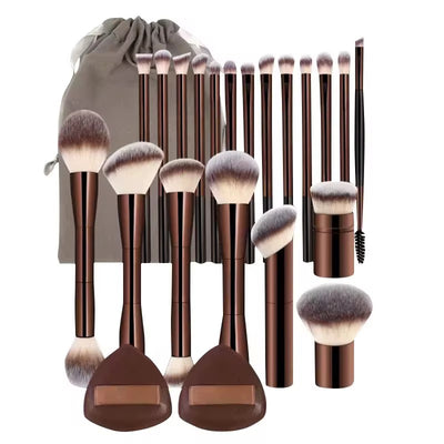 23 Pcs Double Edge Luxury Brush Set