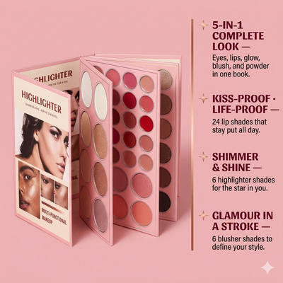 8 In 1 Makeup Dairy