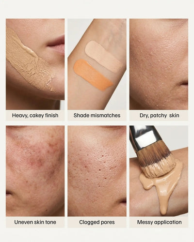 Hestia Poreless Color Changing Foundation