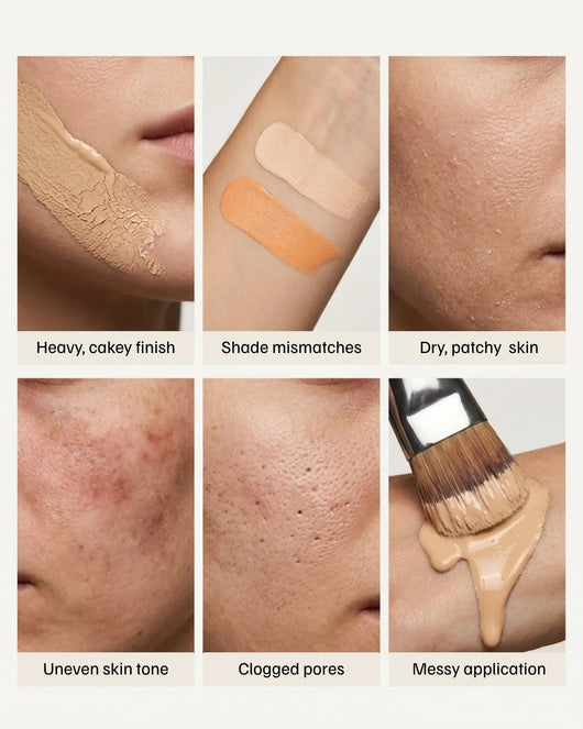 Hestia Poreless Color Changing Foundation